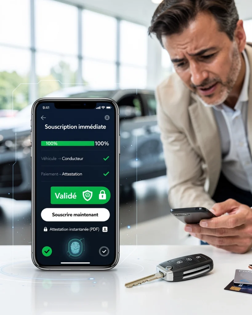 assurance auto post-achat